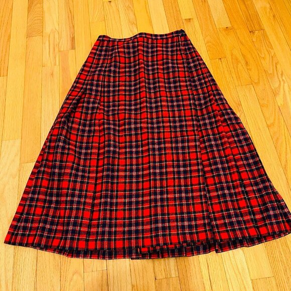 PENDLETON Skirt Wool Vintage Authentic Cunningham Tartan Plaid - Size Sma - Picture 16 of 16